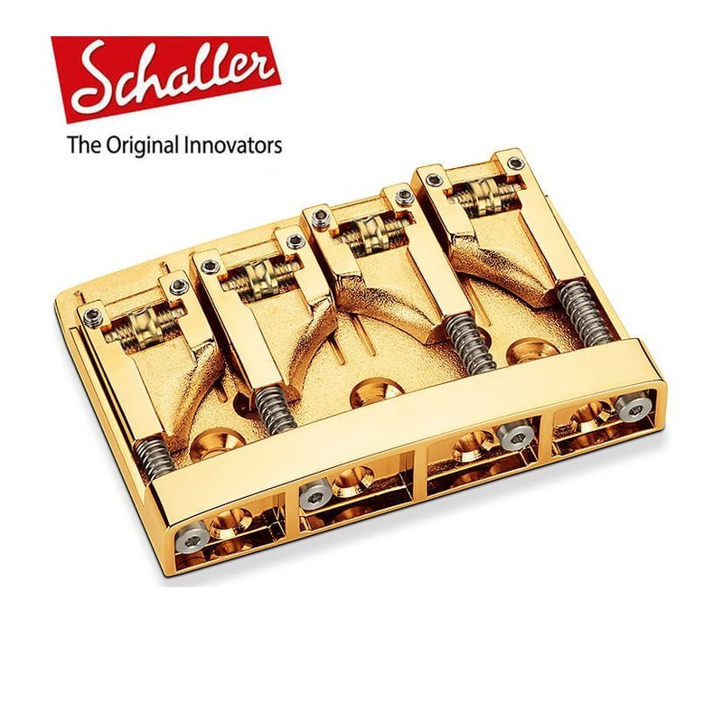 Schaller 3D-4 Bass Bridges 滾珠式弦鞍 電貝斯 琴橋 — 三峽貝斯