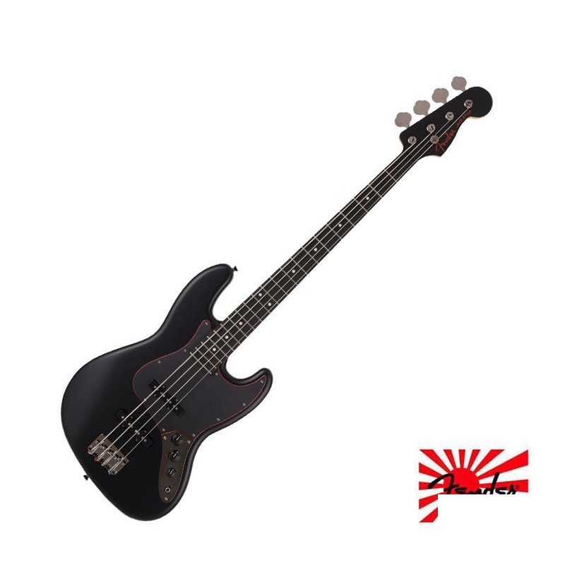 Fender 限定款 Fender Japan Hybrid II Jazz Bass NOIR 電貝斯 — 三峽貝斯
