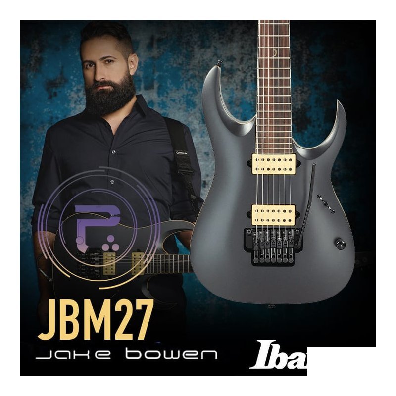 Ibanez Jake Bowen 簽名款 Ibanez JBM27 雙雙 大搖座 電吉他 — 三峽電吉他