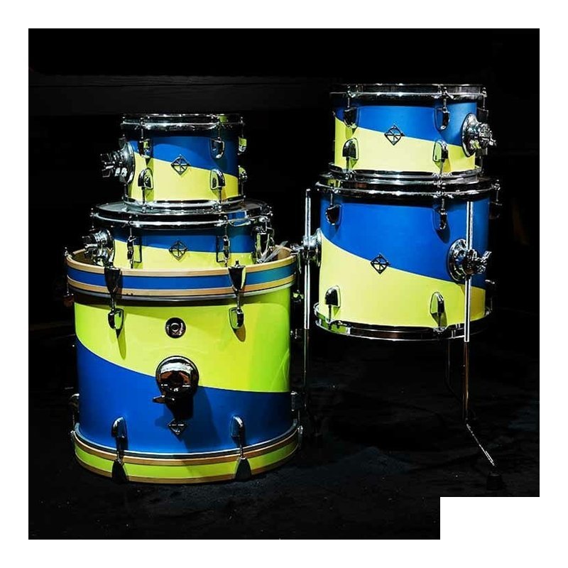 Dixon 展示全新 Dixon Jet Set Plus 5pcs套鼓 爵士鼓/兒童鼓/旅行鼓 (含銅鈸架) — 三峽鼓 / 打擊