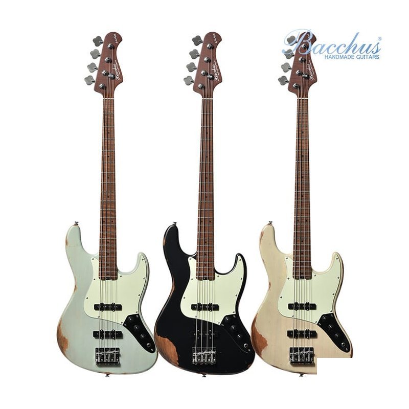 Bacchus Bacchus WL4-AGED/RSM 電貝斯 含原廠 琴袋/配件 — 三峽木吉他 / 民謠吉他
