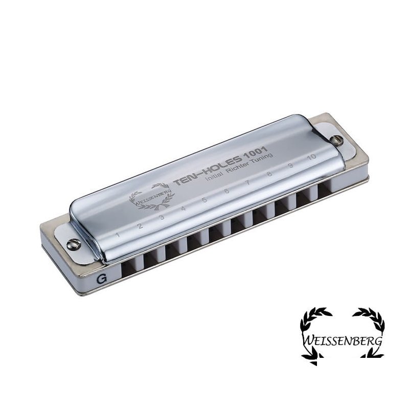 Weissenberg 韋笙堡 No.1001 C調 藍調口琴 — 三峽銅管 / 管樂