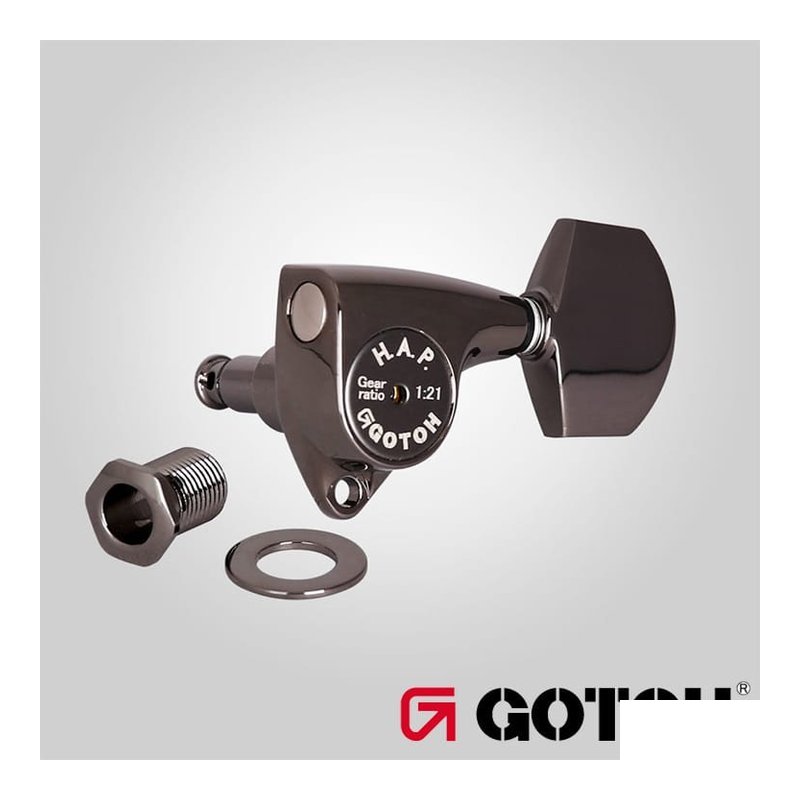 Gotoh SGV510Z 1:21 90度 吉他 調音弦鈕 — 三峽吉他 / Bass