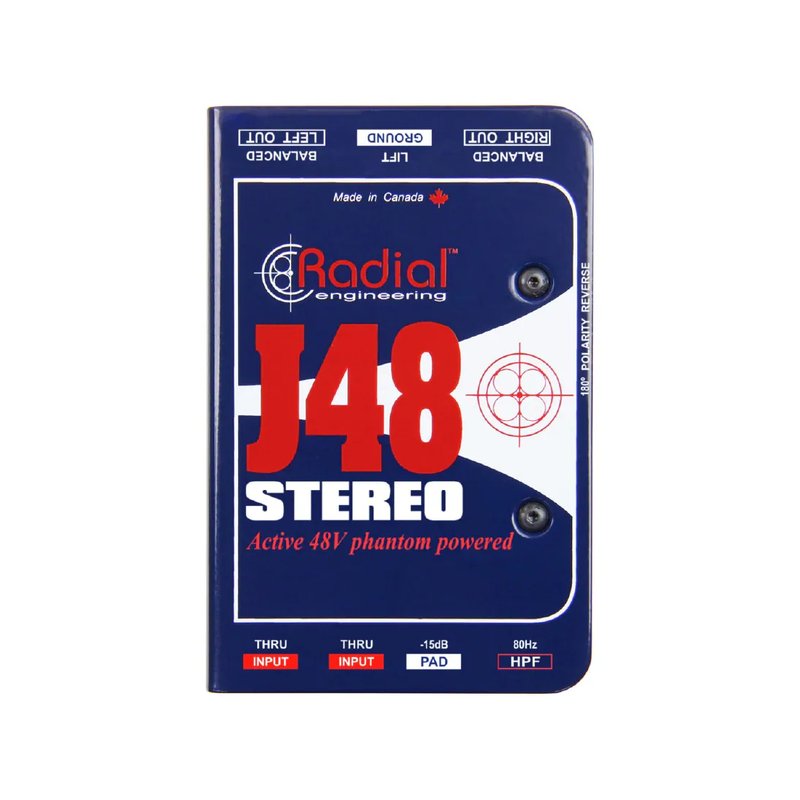 Radial Radial / J48 Stereo 雙通道主動式DI — 三峽配件 / 週邊
