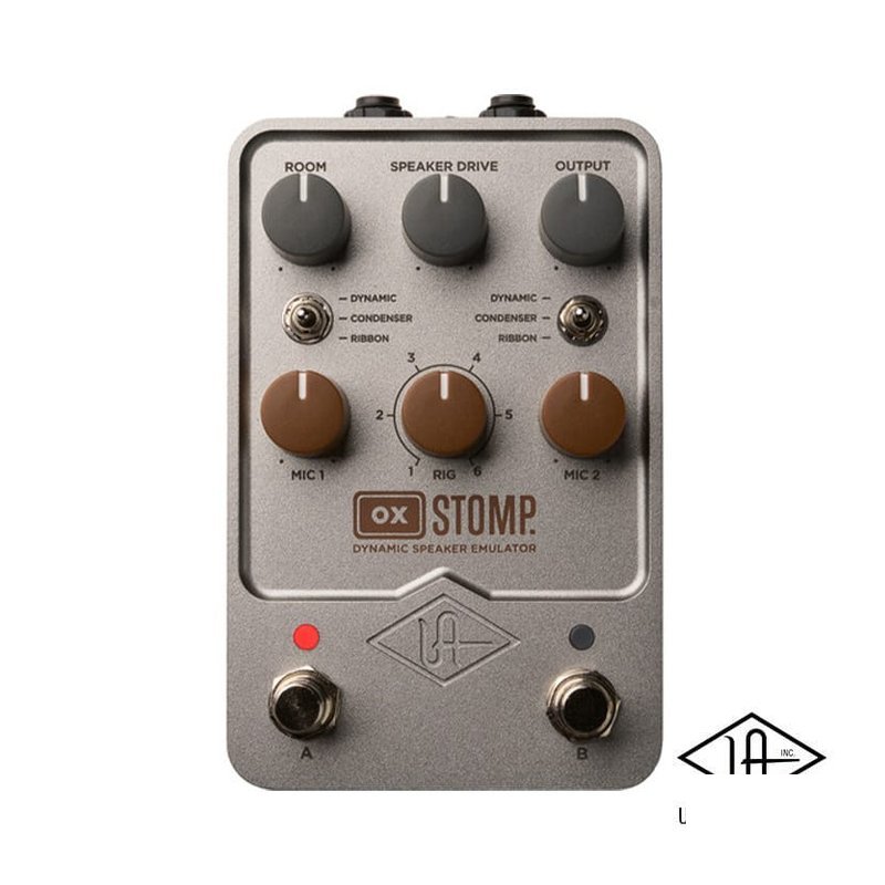 Universal Audio Universal Audio UAFX OX Stomp 單顆 效果器 — 三峽效果器