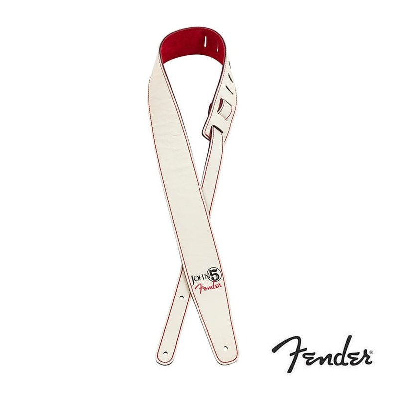 Fender Fender JOHN 5 Leather Strap 真皮 背帶 — 三峽配件 / 週邊