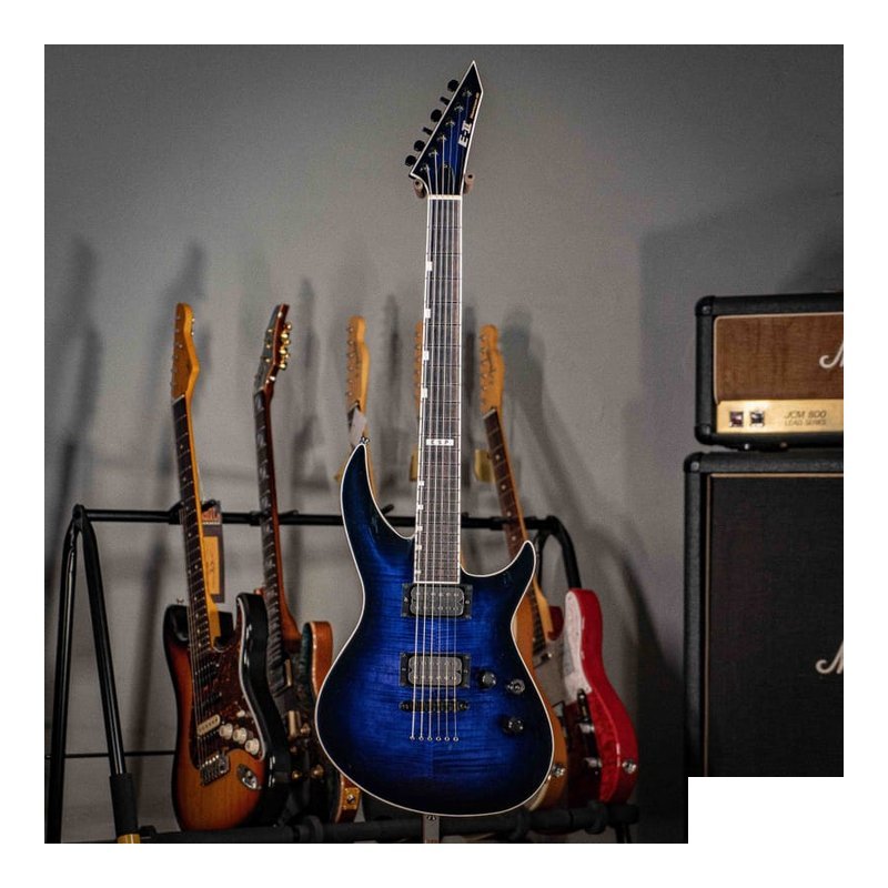 ESP ESP E-II HORIZON-III Reindeer Blue 雙雙 電吉他 — 三峽電吉他