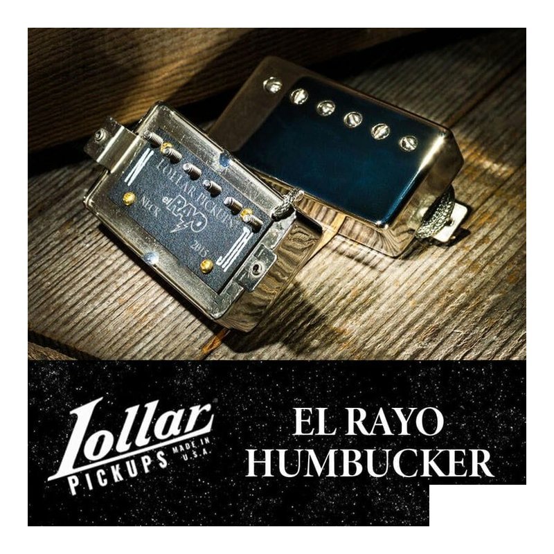 Lollar EL RAYO Humbucker Nickel 鍍鎳 雙線圈 拾音器 — 三峽配件 / 週邊