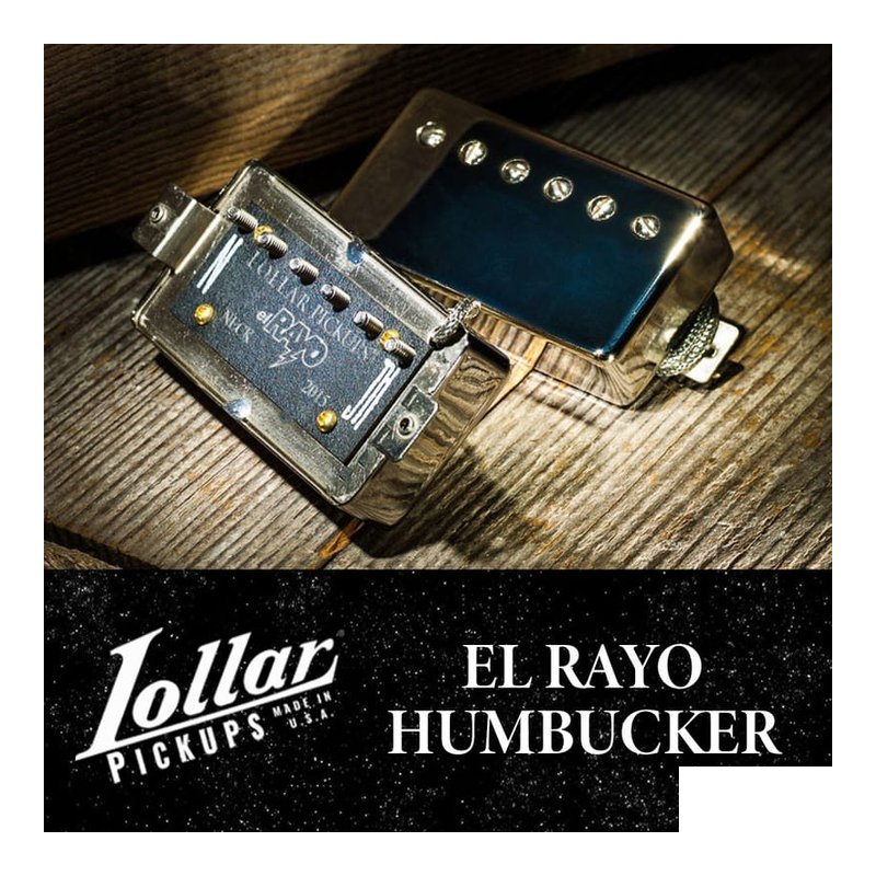 Lollar EL RAYO Humbucker Nickel 鍍鎳 雙線圈 拾音器 — 三峽配件 / 週邊