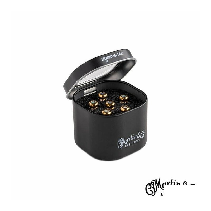 Martin Luxe By Martin Bridge Pins 18APP0014 合金 木吉他 弦釘 — 三峽木吉他 / 民謠吉他