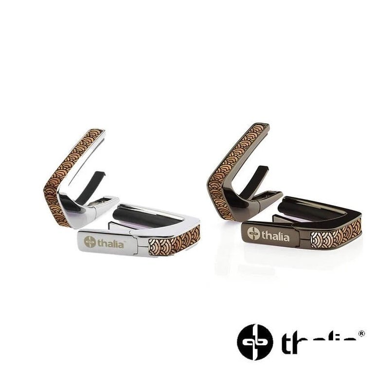Thalia Hawaiian Koa Seigaiha Waves 移調夾 — 三峽效果器