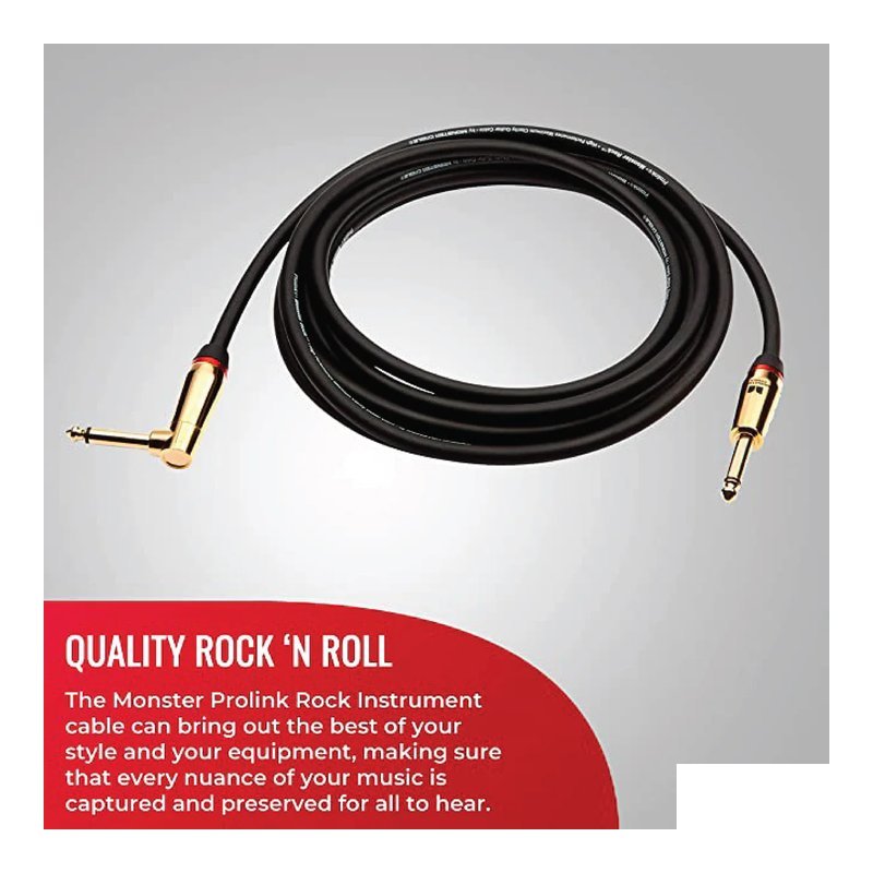 Monster Cable Prolink Rock 電吉他 樂器導線 — 三峽吉他 / Bass