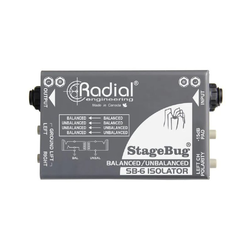 Radial Radial / SB-6 Isolator 無噪音音頻隔離器 — 三峽配件 / 週邊
