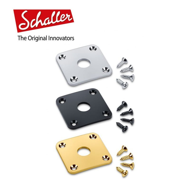 Schaller Jack Plate 導線孔護板 含螺絲 — 三峽導線