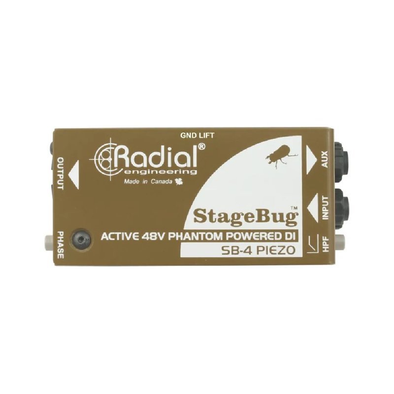 Radial Radial / SB-4 Piezo 主動式 DI (適合壓電式拾音器) — 三峽配件 / 週邊