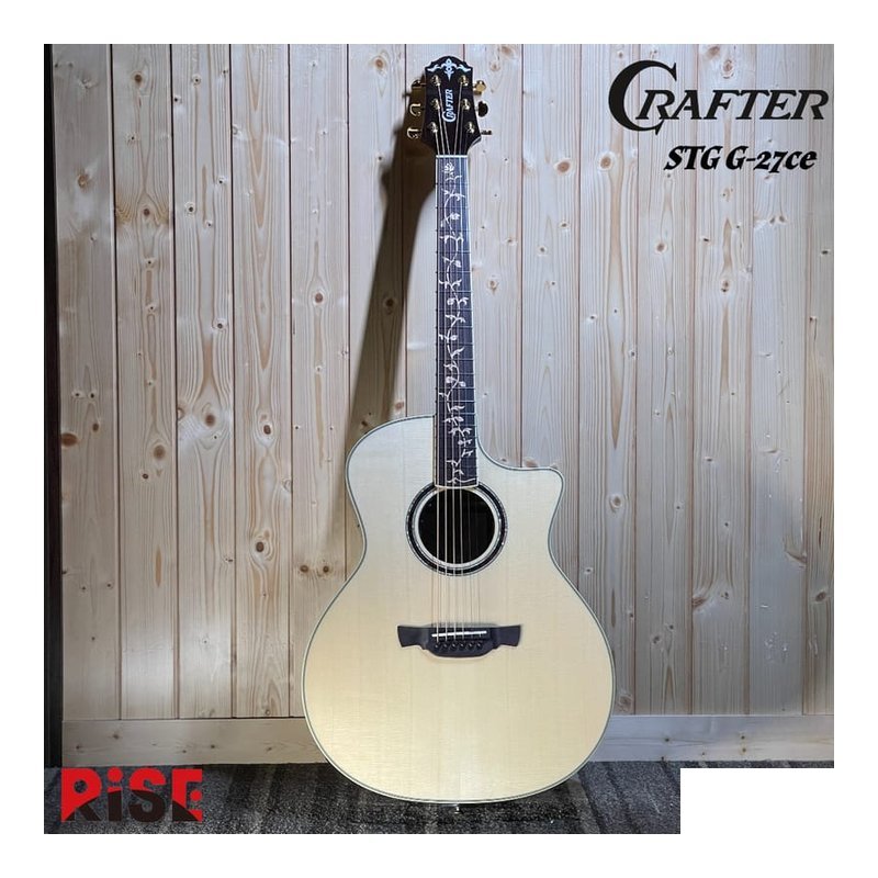 Crafter STG G-27ce 雲杉木 面單板 電木吉他 — 三峽木吉他 / 民謠吉他