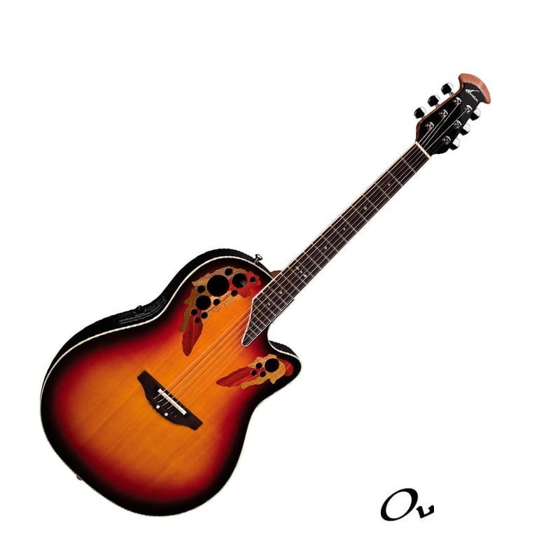 Ovation 2778AX-1 圓背吉他 黑色 EQ 玻璃纖維背板 — 三峽吉他 / Bass