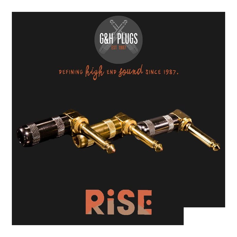 G&H G&H Quiet Plug™ 6.3 TS 靜音 導線頭 OFC銅芯 — 三峽導線