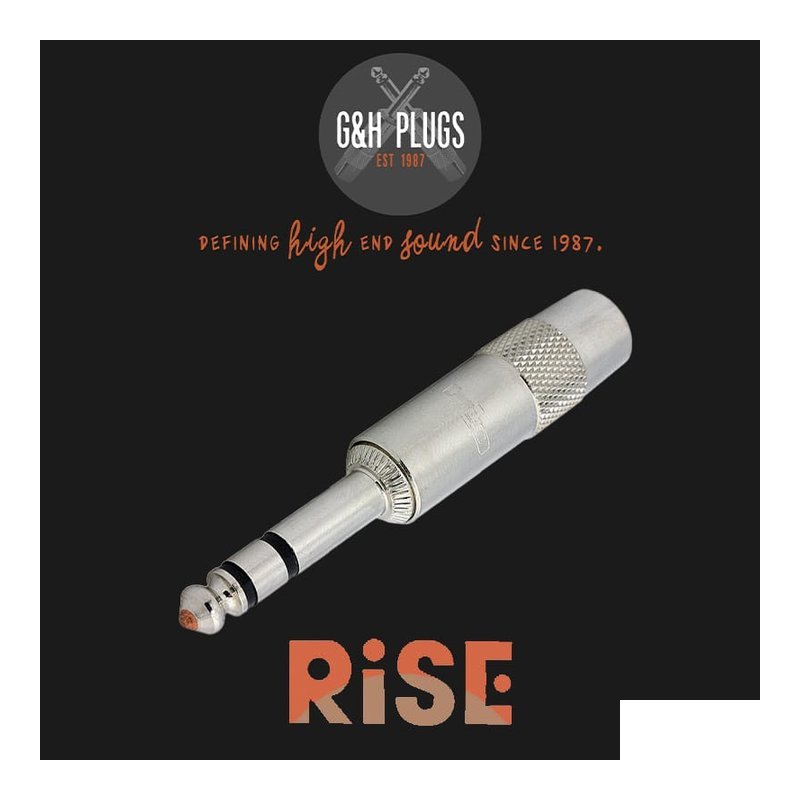 G&H G&H BF3PMNNNN 6.3 TRS 導線頭 OFC銅芯 — 三峽導線