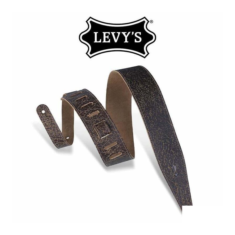 Levy's MD317JAD-DBR Country/Western 皮革 背帶 — 三峽配件 / 週邊