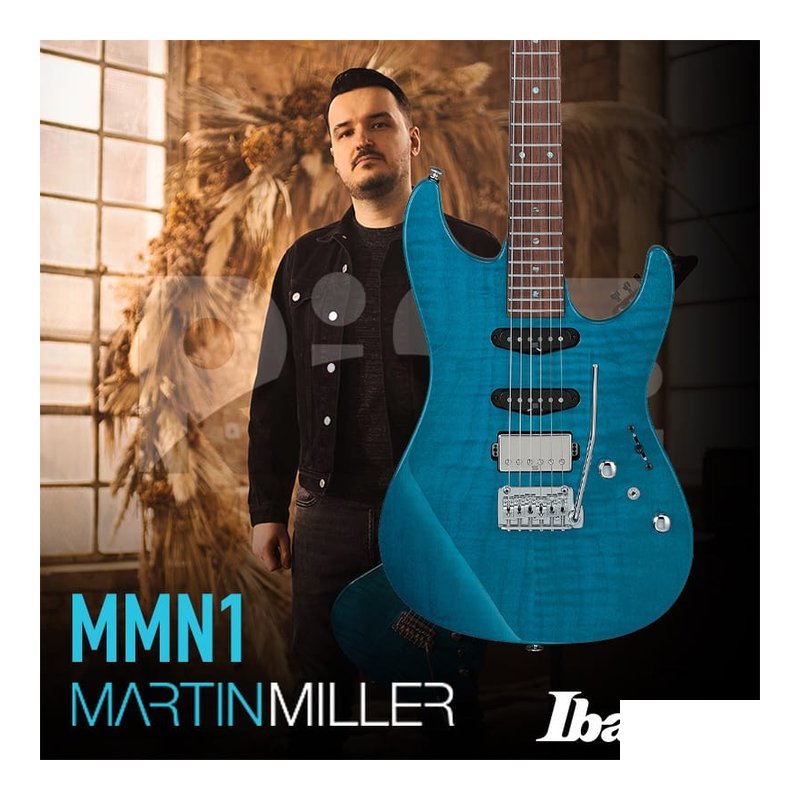 Martin 簽名款 Ibanez MMN1 Martin Miller 日廠 單單雙 小搖座 雙雙 電吉他 AZ ARTISTS 公司貨 — 三峽電吉他