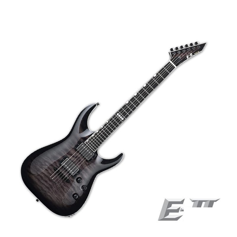 ESP ESP E-II HORIZON NT-II STBLKSB 主動式 雙雙 電吉他 — 三峽電吉他