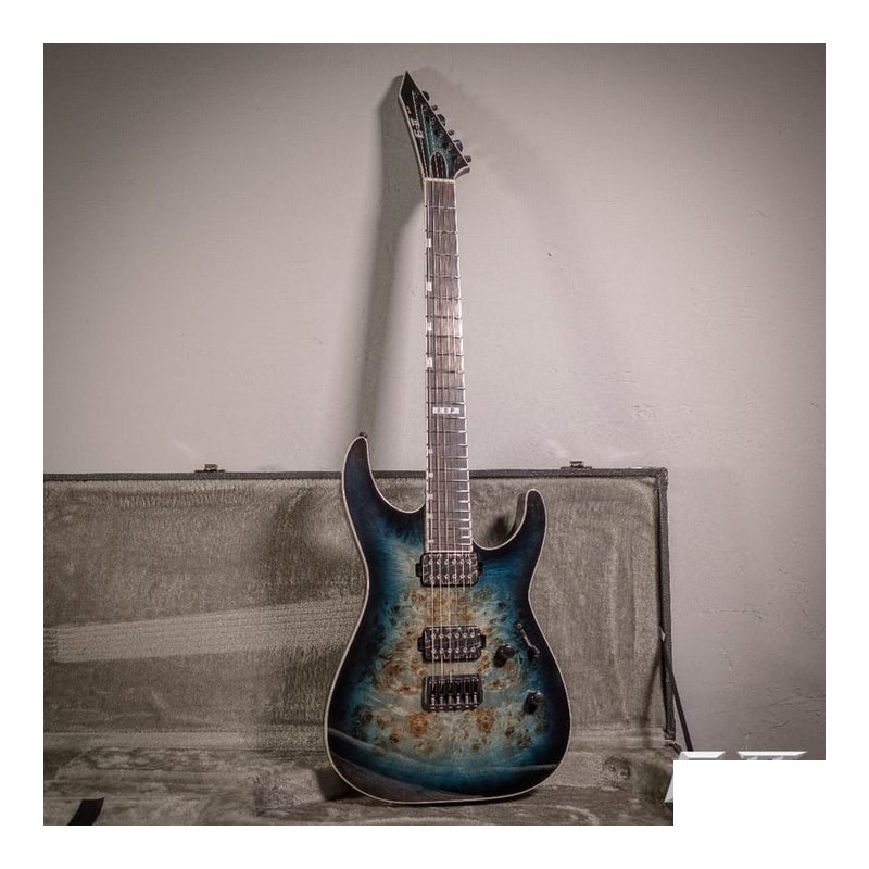 ESP ESP E-II M-II NT HIPSHOT MBLUB 雙雙 電吉他 — 三峽電吉他