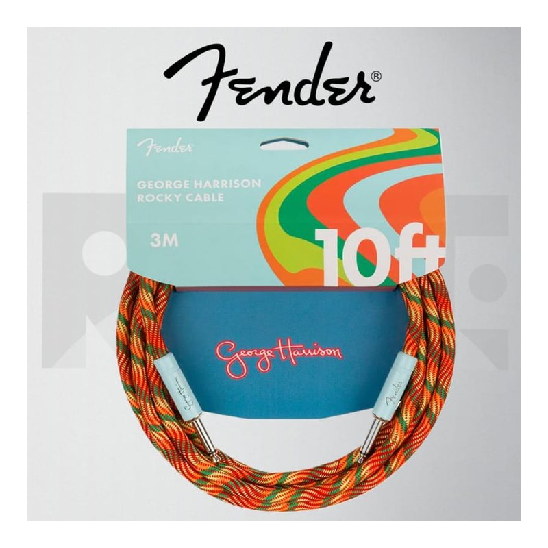 Fender Fender Cable George Harrison Rocky 3M 樂器導線 — 三峽配件 / 週邊