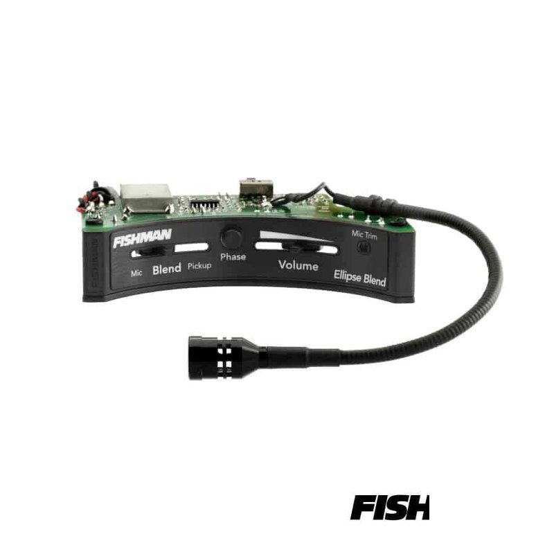 Fishman ELLIPSE MATRIX BLEND 雙系統 木吉他 拾音器 — 三峽吉他 / Bass