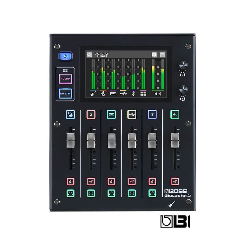 BOSS BOSS Gigcaster 5 GCS-5 吉他 貝斯 五軌 串流 混音器 — 三峽貝斯