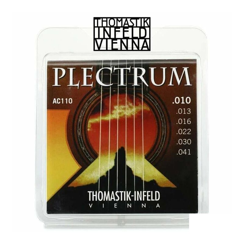 奧地利 Thomastik-Infeld Plectrum AC110 10-41 黃銅 木吉他弦 — 三峽木吉他 / 民謠吉他