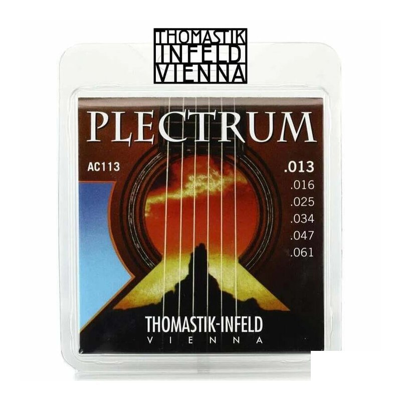 奧地利 Thomastik-Infeld Plectrum AC113 13-61 黃銅 木吉他弦 — 三峽木吉他 / 民謠吉他