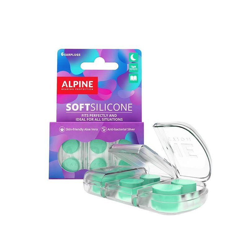 荷蘭 Alpine SoftSilicone 塑型式 矽膠 睡眠用耳塞 三組 — 三峽錄音 / 音響