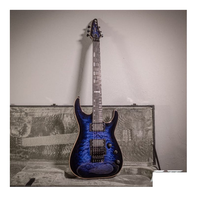 ESP ESP E-II HORIZON FR Reindeer Blue 大搖座 雙雙 電吉他 — 三峽電吉他
