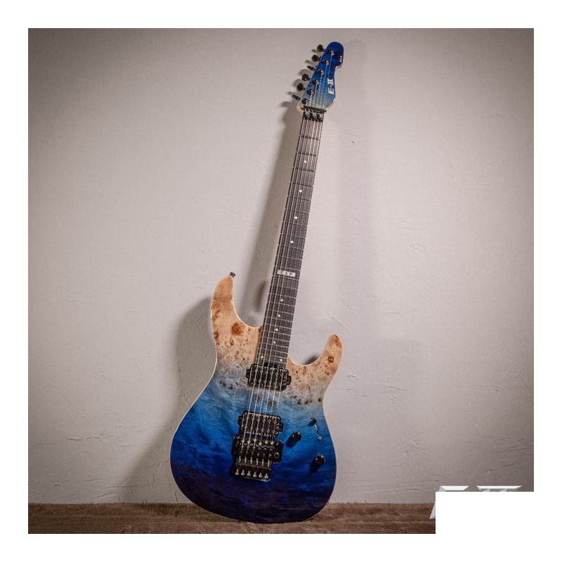 ESP ESP E-II SN-II Blue Natural Fade 大搖 雙雙 電吉他 — 三峽電吉他