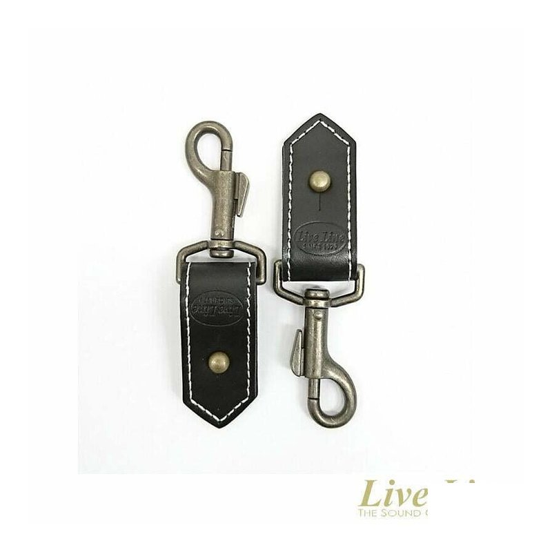 Live Line SNAP-END LSE20BLK 吉他 背帶 轉接連接器 黑色 — 三峽吉他 / Bass
