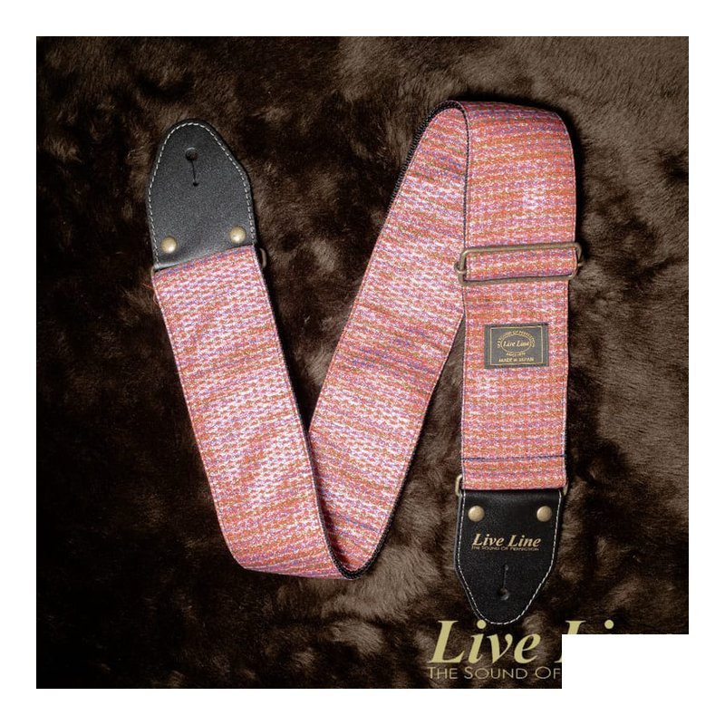 日本製造 Live Line Nishiki-Ori 系列 LSN58-04 貝斯 背帶 錦織樣式 — 三峽木吉他 / 民謠吉他