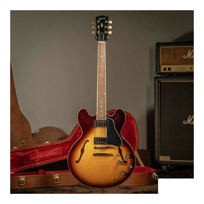 Gibson Gibson ES-335 Vintage Burst 半空心 電吉他 — 三峽電吉他