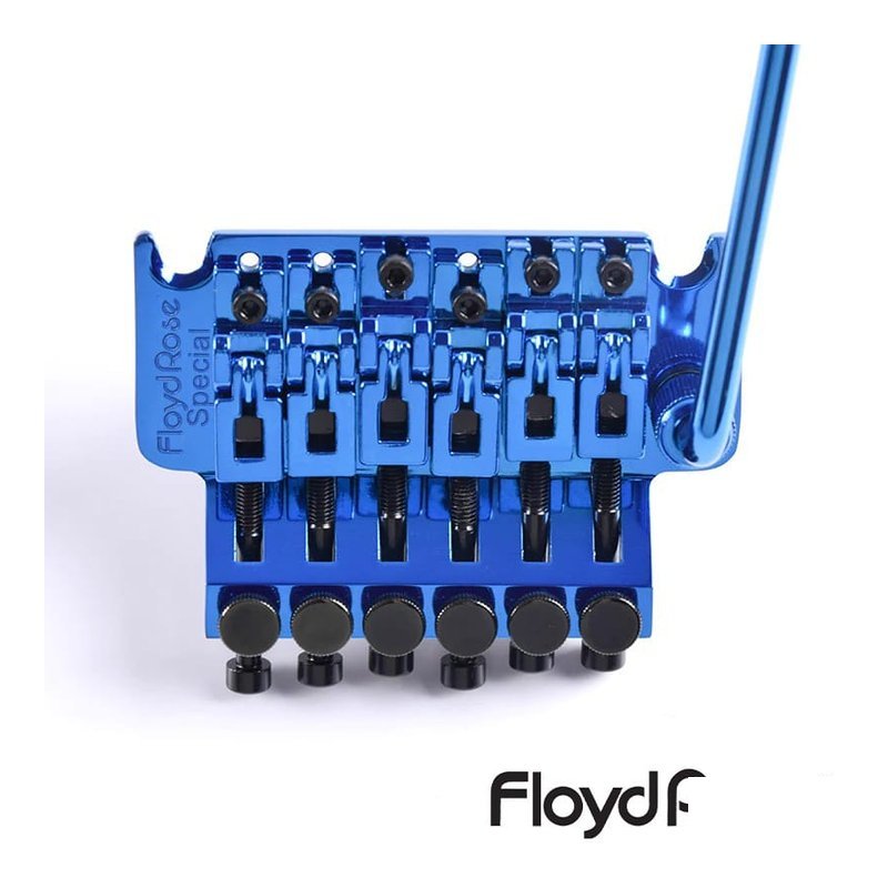 限量 Floyd Rose Special Vibe FRTSVBL 藍色 大搖座 總成 — 三峽配件 / 週邊