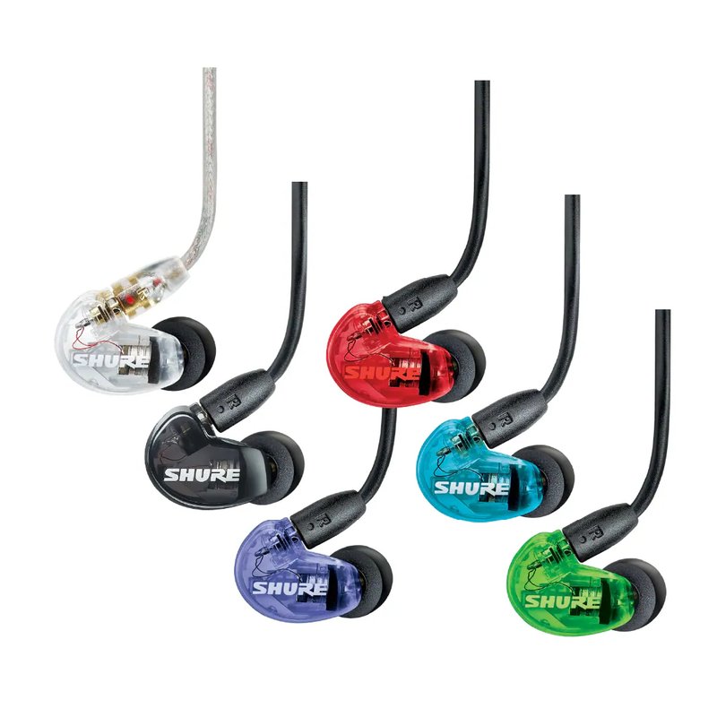 Shure Shure / SE215 入耳式監聽耳機 (17 ohms) (六色) — 三峽錄音 / 音響｜YA! 玩音樂