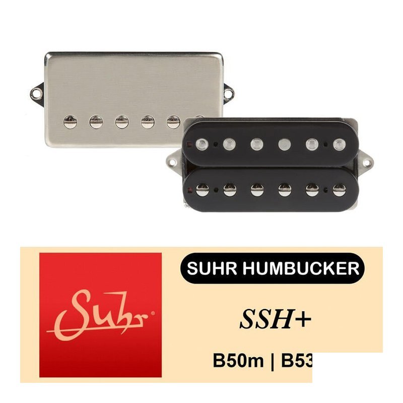 Suhr Suhr SSh SSH+ 雙線圈 後段 拾音器 黑色/銀色 — 三峽配件 / 週邊