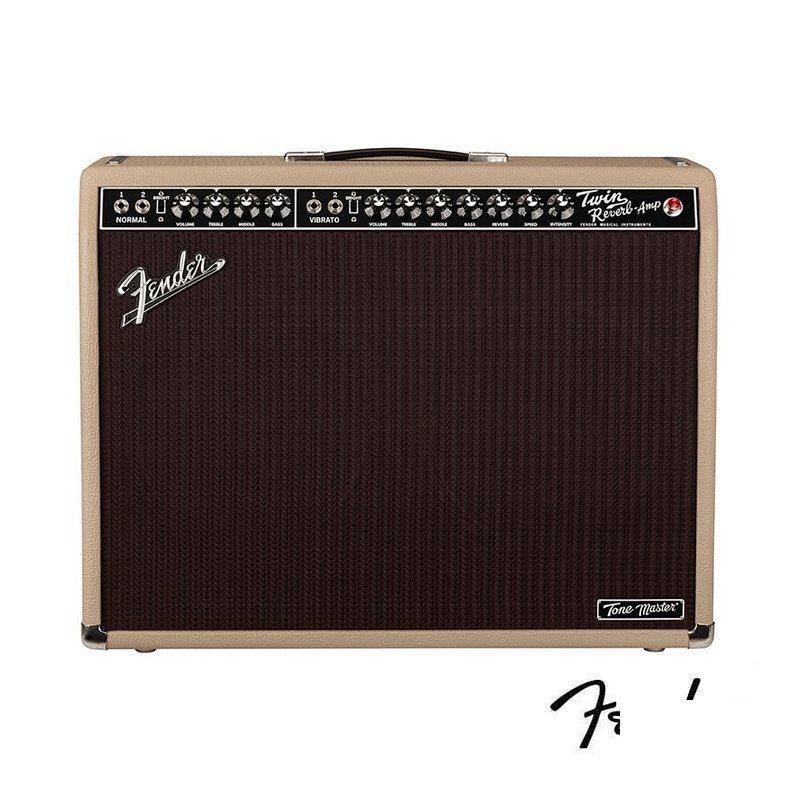 Fender Fender Tone Master® TWIN REVERB® Blonde 85瓦 電吉他音箱 箱體模擬 — 三峽木吉他 / 民謠吉他
