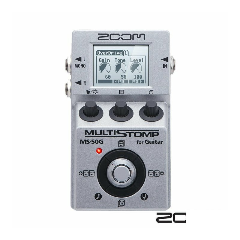 Zoom ZOOM MS-50G 電吉他 綜合效果器 — 三峽吉他 / Bass