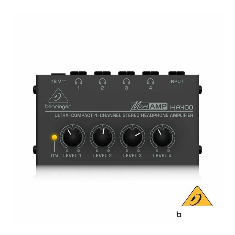 Behringer Behringer MicroAMP HA400 耳機擴大器 耳機分配器 — 三峽音響 / 音箱