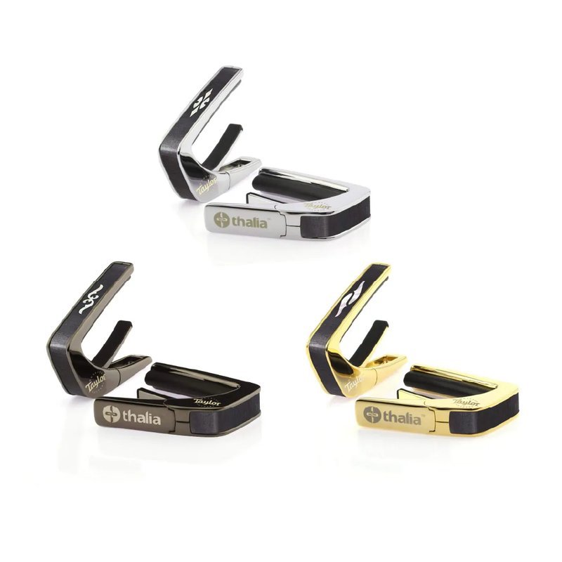 Thalia Thalia / Taylor 聯名款 官方授權 Capo 移調夾 (黑銀/銀色鍍鉻/24K金) — 三峽效果器