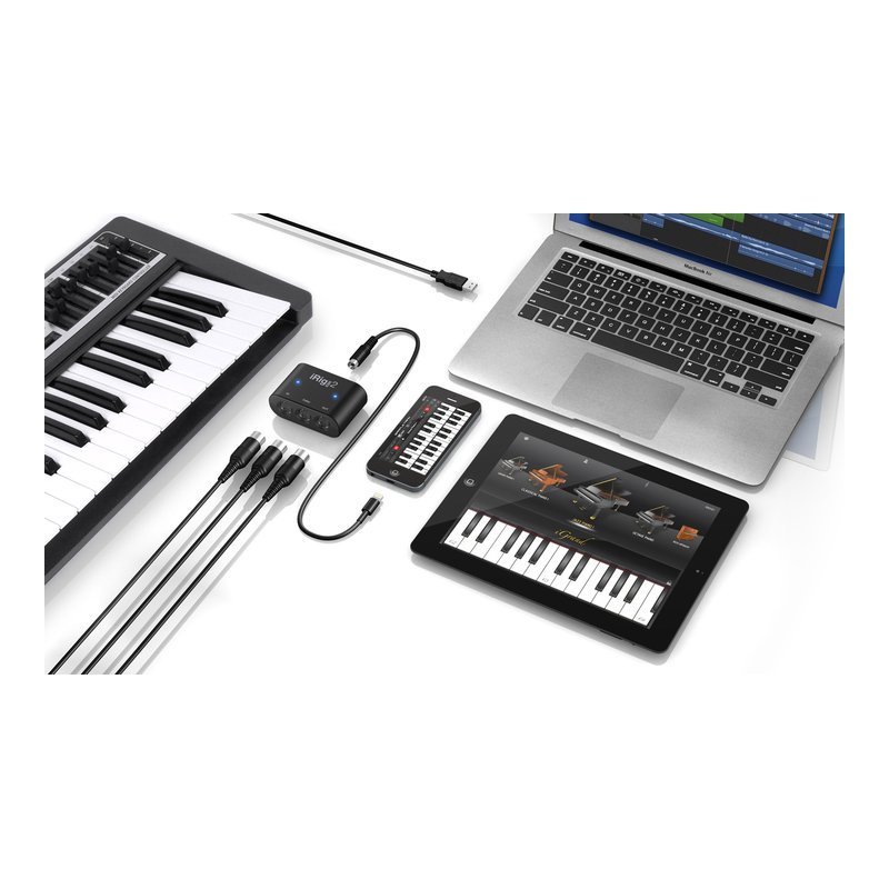 IK IK Multimedia iRig MIDI 2 轉接裝裝置 iOS/Mac和PC兼容 — 三峽電鋼琴 / 鍵盤