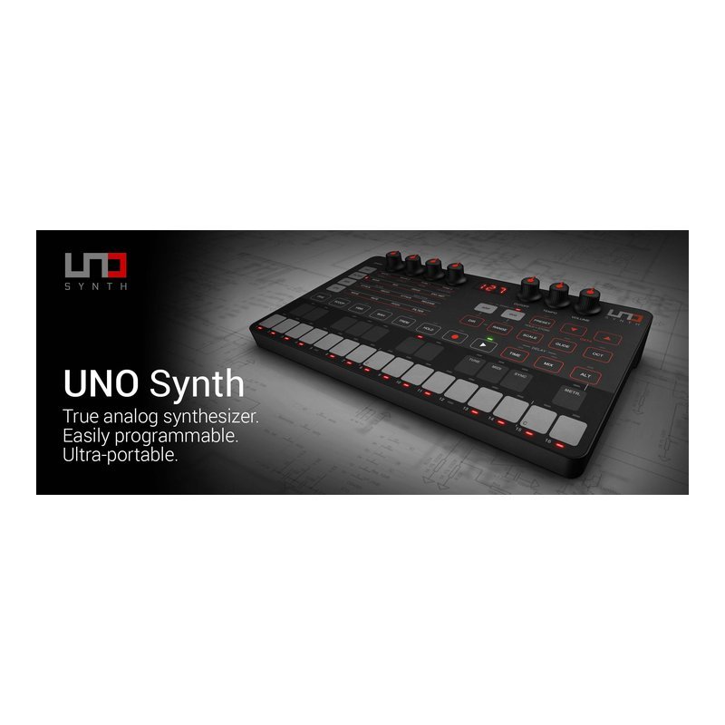 IK IK Multimedia UNO Synth 類比 合成器 觸控面板 — 三峽電鋼琴 / 鍵盤