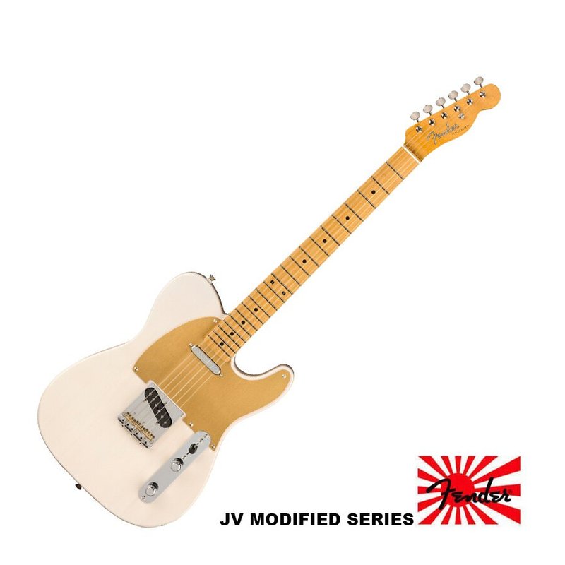 Fender Fender Japan JV Modified '50s Tele MN WBL 電吉他 V型琴頸 — 三峽吉他 / Bass