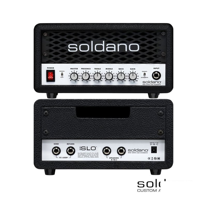 Soldano Soldano SLO-Mini Amp Head 音箱頭 30瓦 (80搖滾/破音) — 三峽效果器