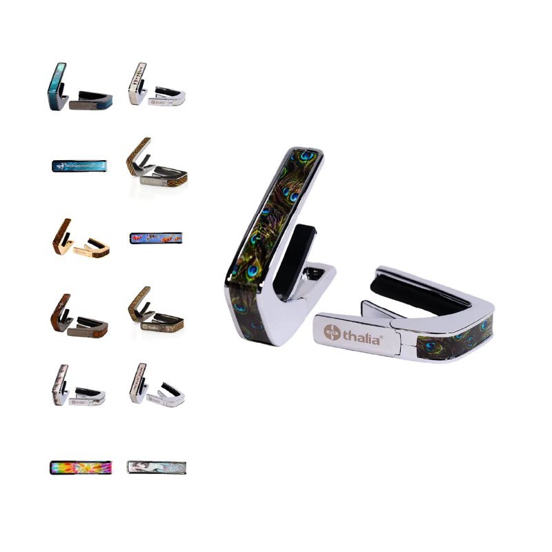 Thalia Thalia / Deluxe Series系列 Capo 移調夾 (黑銀/銀色鍍鉻/24K金) — 三峽效果器